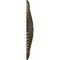 Ekena Millwork Shakuras Ceiling Medallion (Fits Canopies up to 5"), Hand-Painted Brass, 24"OD x 3"P CM24SHBRS - alternate 3